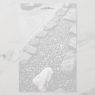 Zen- & abstraktpersonligbrevpapper brevpapper