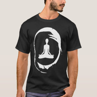 Zen AF Yoga Yogi Top Buddhist Namaste Workout Gym  T Shirt