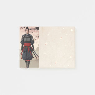 ZEN-anda samuraj sakura Post-it Block