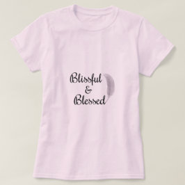 Zen Angel Feather rosa T-shirt