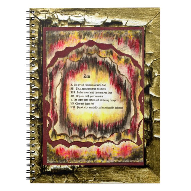Zen Anteckningsbok (Framsidan)