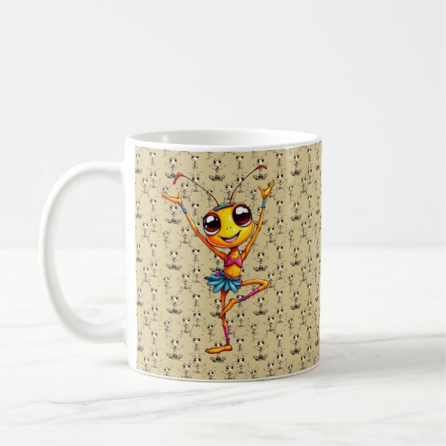 Zen Ants 2 Kaffemugg (Vänster)