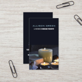 Zen Aromaterapi Massageterapeut Salon SPA Visitkort