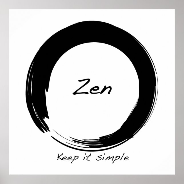 Zen Art Poster (Framsidan)