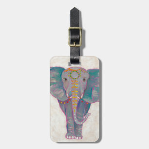 Zen Asian Elephant Bagagebricka