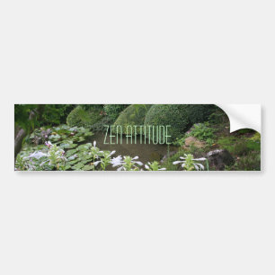 Zen Attitude Bumper-dekal Bildekal