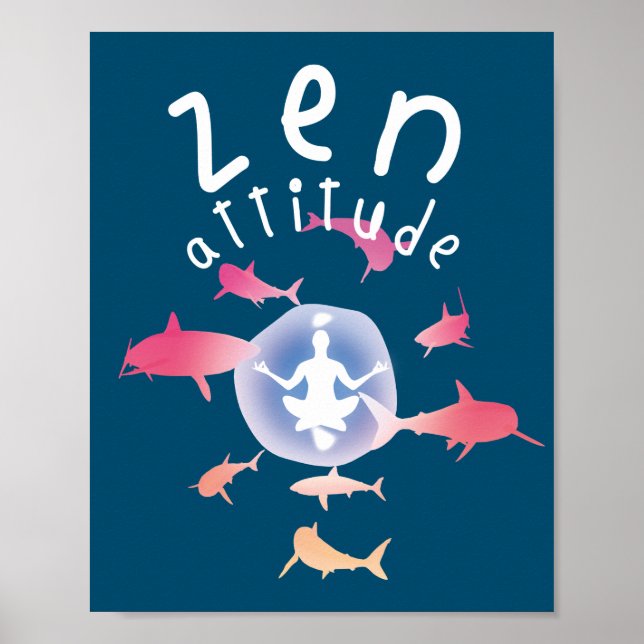 Zen Attitude Poster (Framsidan)