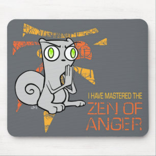Zen av ilska Foamy Mousepad Musmatta