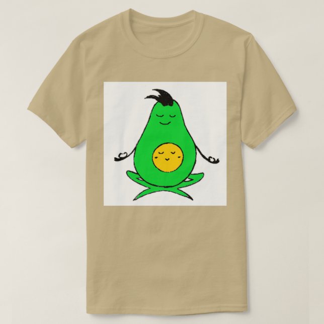 ZEN AVOCADO T SHIRT (Design framsida)