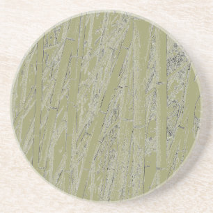 "Zen Bamboo" Beverage Coaster Underlägg Sandsten