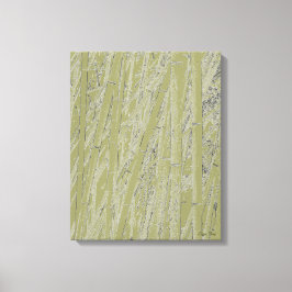 'Zen Bamboo II' Inplastad Canvastryck