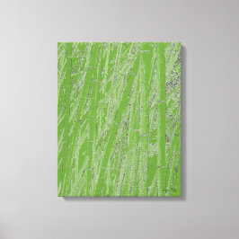 'Zen Bamboo III' Inrullad Canvastryck