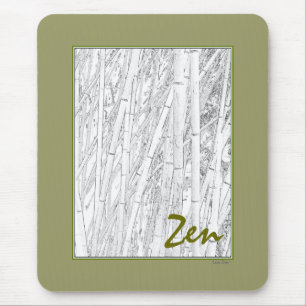 "Zen Bamboo" Mousepad Musmatta