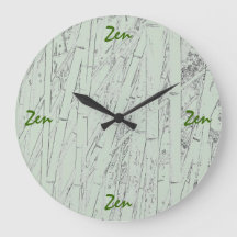 'Zen Bambu' Väggur