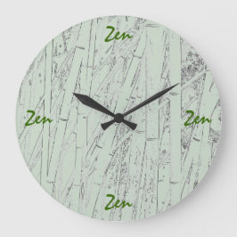 'Zen Bambu' Väggur