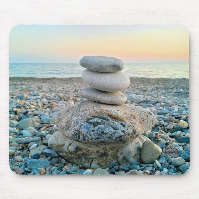 Zen Beach Stones Musmatta (Framsidan)