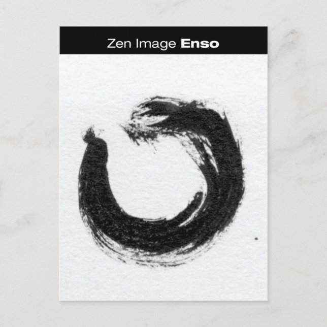 Zen-bild: Enso Vykort (Framsida)