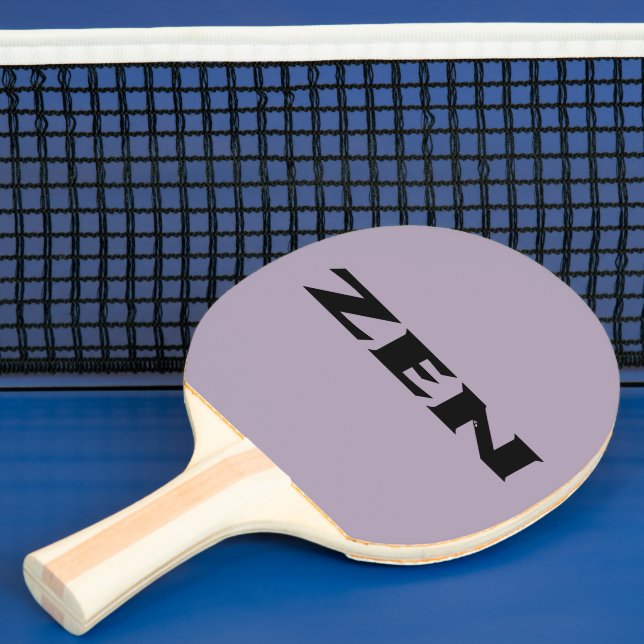 Zen black grått ping pong paddle pingisracket (Insitu)