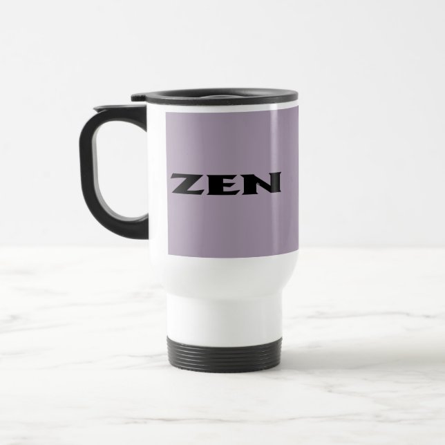 Zen black grått resemugg (Vänster)