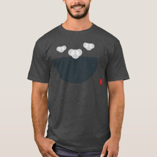 Zen Brew Japansk kaffekopp Great Wave Ukiyoe Mi T Shirt