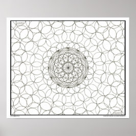 Zen Bubbleverse Coloring Poster