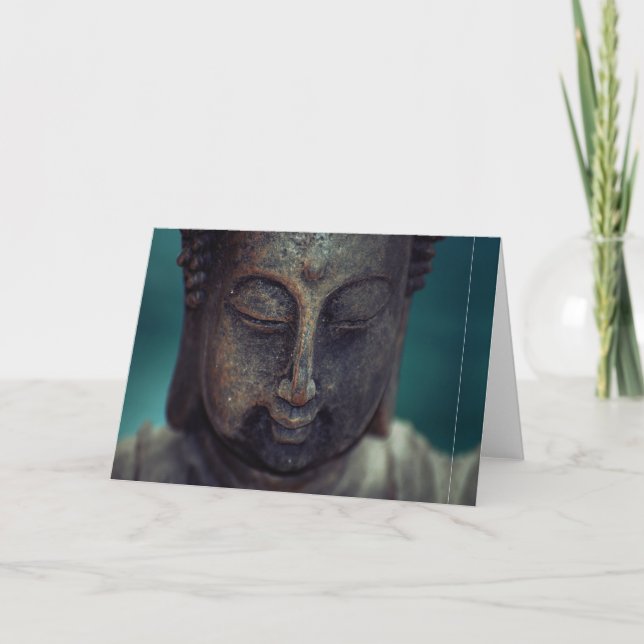 Zen buddah helgkort (Framsida)