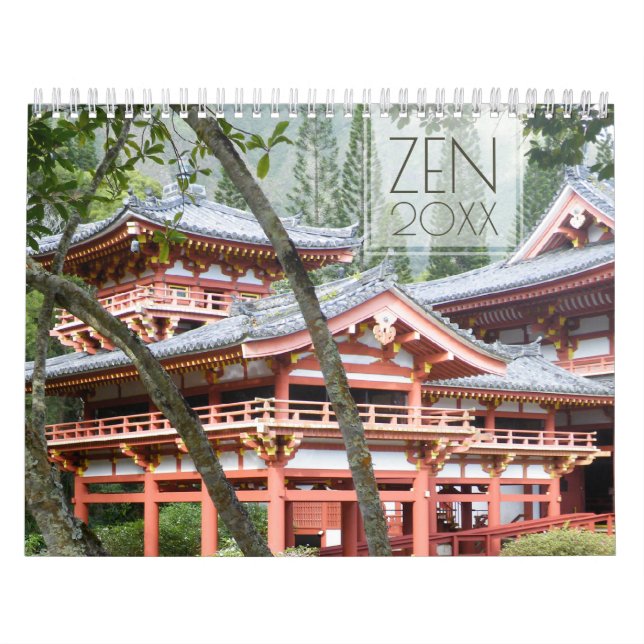 Zen Buddha Andlig Photography Calendar Kalender (Omslag)