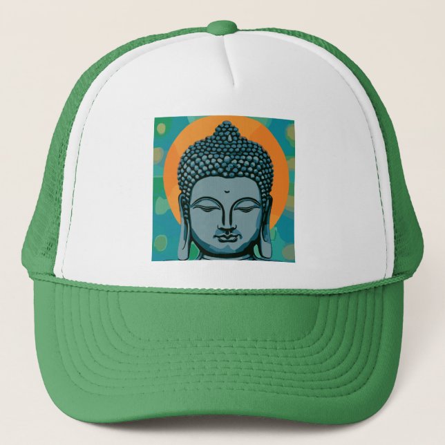 Zen Buddha Head Keps (Framsida)