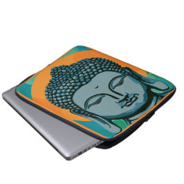 Zen Buddha Head Laptop Fodral