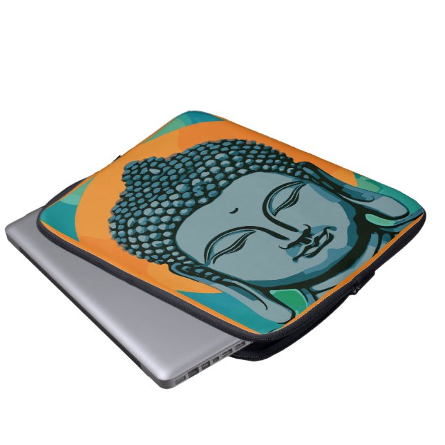 Zen Buddha Head Laptop Fodral (Framre botten)