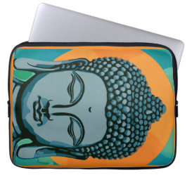 Zen Buddha Head Laptop Fodral