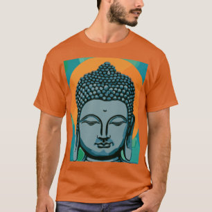 Zen Buddha Head T Shirt