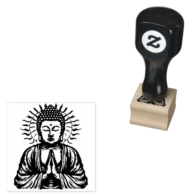 Zen Buddha Stämpel (Stämplad)