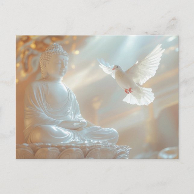 ZEN - BUDDHAISM - MEDITATION VYKORT (Framsida)