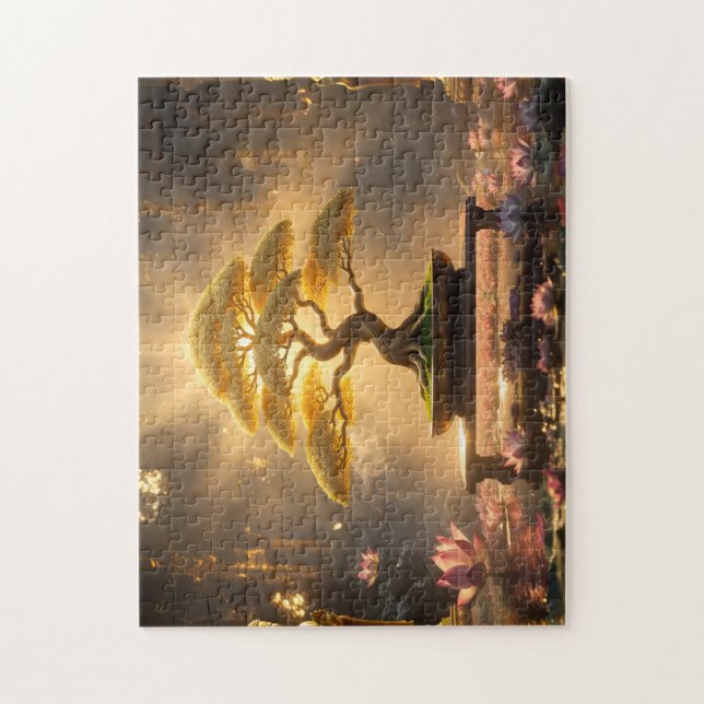 ZEN BUDDHISM - BONSAI TREE - PUSSEL (Vertikal)