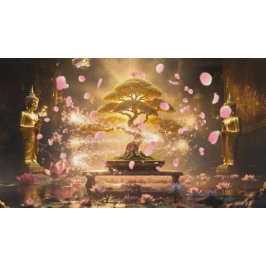 ZEN BUDDHISM - BONSAI TREE - TYGKASSE