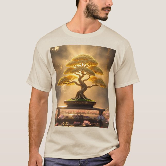 ZEN BUDDHISM - BONSAITRÄD - T SHIRT (Framsida)