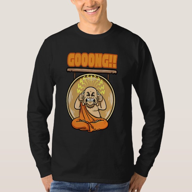 Zen Buddhism Buddha Goong Buddhist T Shirt (Framsida)