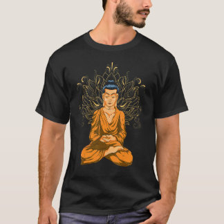Zen-buddhism Lotusblomma Andlig Buddhist Budda T Shirt