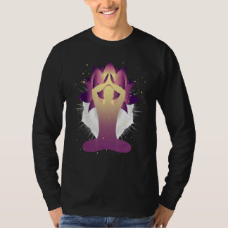 Zen Buddhism Lotusblomma Andlig Yogi Meditation T Shirt