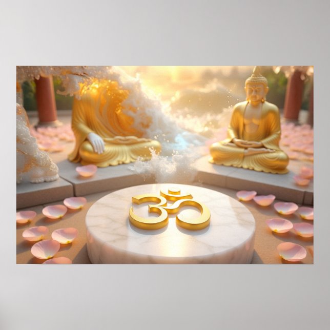 ZEN - BUDDHISM - OM POSTER (Framsidan)