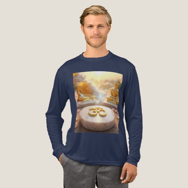 ZEN - BUDDHISM - OM T SHIRT (Hel framsida)