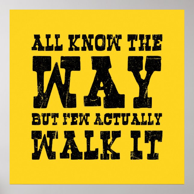 Zen Buddhism Spaghetti Westerna Stil Poster (Framsidan)