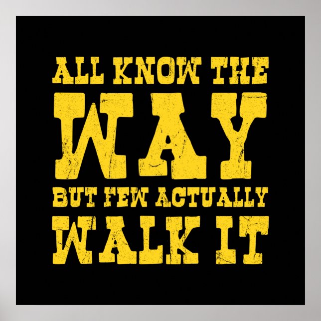 Zen Buddhism Spaghetti Westerna Stil Poster (Framsidan)