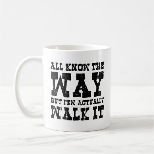 Zen Buddhism Spaghetti Westernare Stil Kaffemugg
