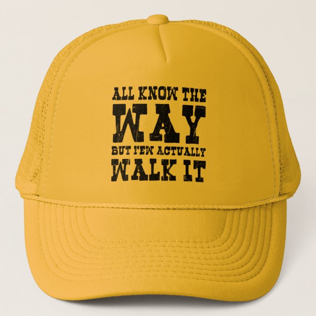 Zen Buddhism Spaghetti Westernare Stil Keps (Framsida)