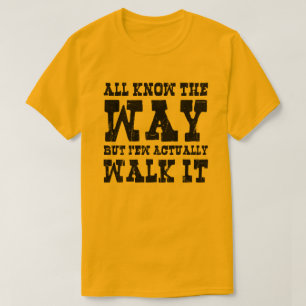 Zen Buddhism Spaghetti Westernare Stil T Shirt