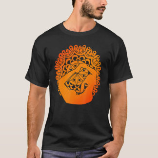 Zen Buddhism Spiritual Mediation Mandala Yoga T Shirt