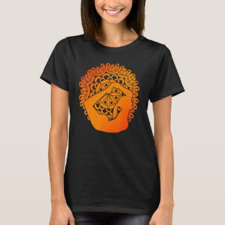 Zen Buddhism Spiritual Mediation Mandala Yoga T Shirt