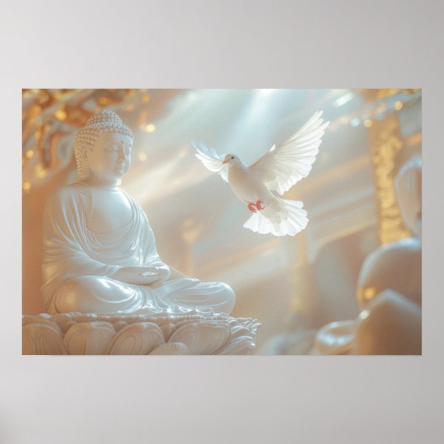 ZEN - BUDDISM - MEDITATION POSTER (Framsidan)